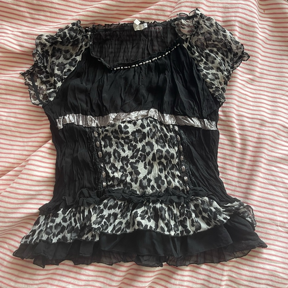 Leopard top